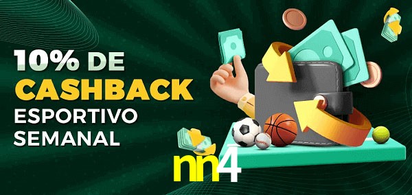 10% de bônus de cashback na nn4